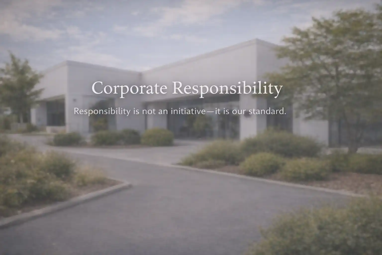 Refined Wells International showroom reflecting quality and responsibility